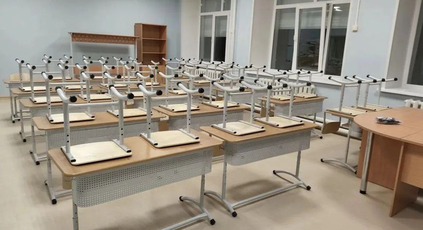 В Шагонаре готовят к открытию обновленную школу