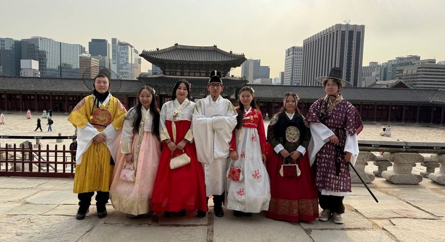 Команда юных игроков в го (бадук) из Тувы прибыла в Южную Корею для участия во Втором международном Корейском Бадук-Конгрессе