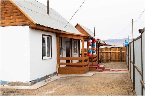 В Танды завершается строительство домов для специалистов