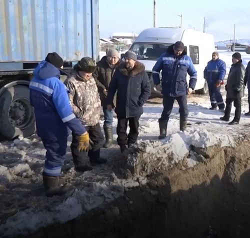 В Шагонар прибыла еще одна мобильная котельная установка