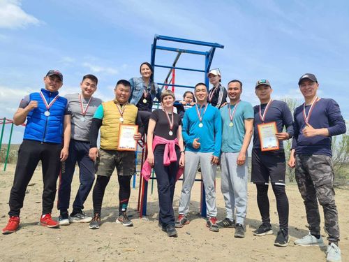 В Туве росгвардейцы выиграли городской турнир по лапте