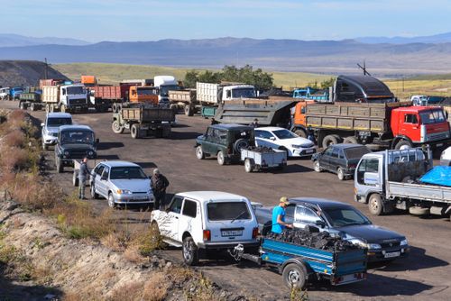 В Кызыле состоялся рейд по перекупщикам угля