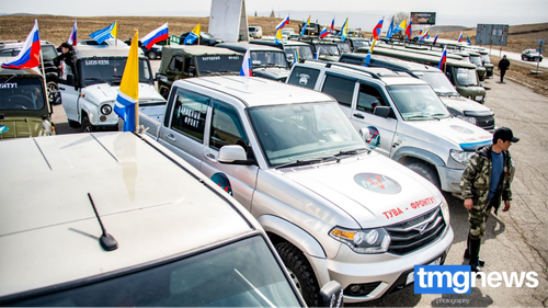 Жители Тувы отправили 40 машин бойцам СВО