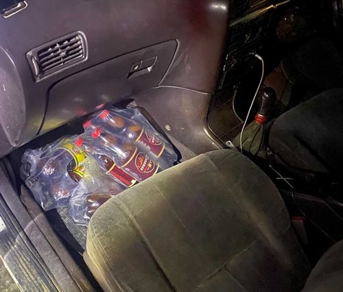 Полиция выявила в Шагонаре незаконную продажу алкоголя из автомобиля