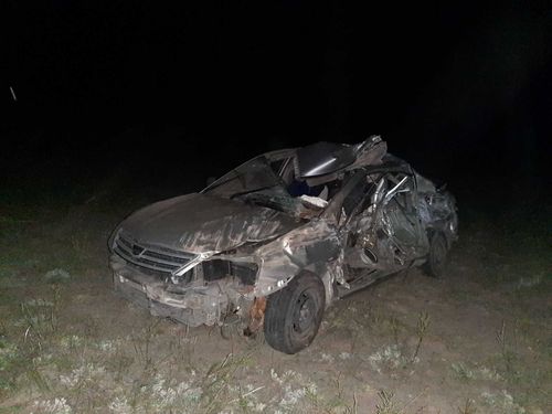 Два большегруза и иномарка столкнулись на трассе Р-257