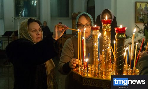 В Туве встретили Рождество Христово