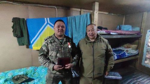 На передовой — наши земляки