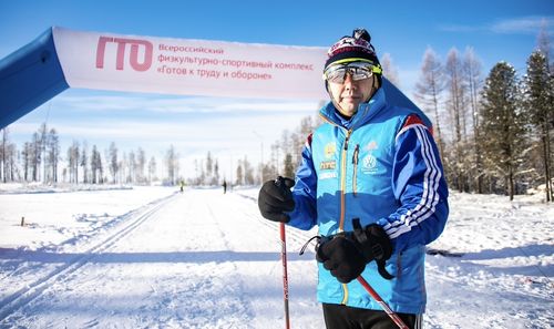 «На старт, внимание, марш!»: В Туве стартовала рождественская гонка