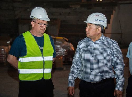 Глава Тувы проинспектировал строительные площадки Кызыла