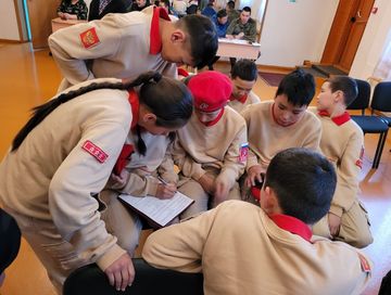 Школьники Пий-Хема продемонстрировали знания по истории Великой Отечественной войны в рамках конкурса-слета активистов «Пост №1»