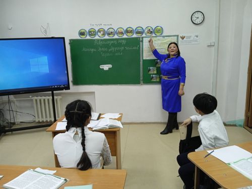 В школах Кызыла проходят уроки мастерства