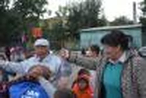 И двор преобразился