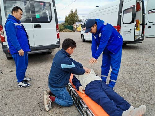 Медики Тувы провели акцию «Вождение и алкоголь несовместимы»