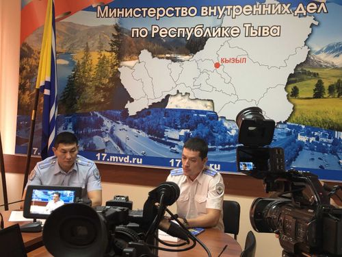 В Кызыле прошёл брифинг с участием сотрудников Следственного управления МВД по Республике Тыва 