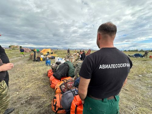 В Туве дополнительные силы направлены на борьбу с лесными пожарами