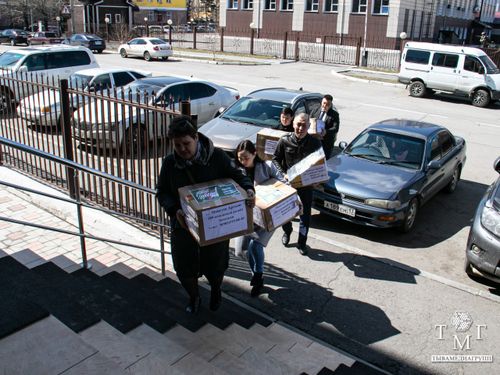 Для бойцов Тувы собрали очередную партию гуманитарной помощи