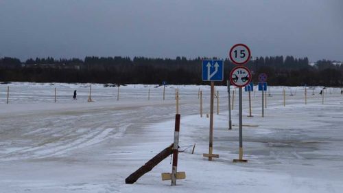 В Туве открыта «Бельбейская» ледовая переправа