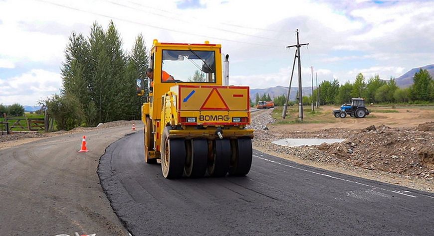 В Туве в этом году обновили и построили более 180 километров дорог
