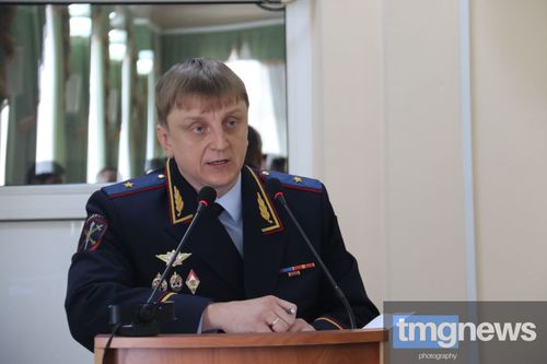 Министр МВД Тувы Юрий Поляков отчитался по итогам деятельности за 2020 год