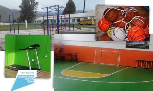 В школе села Ийме появился свой спортивный клуб