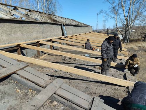 В селе Алдан-Маадыр начался капремонт местного Дома культуры