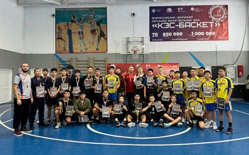 Кызылское президентское кадетское училище заняло 2 место в финале Всероссийского чемпионата «КЭС-БАСКЕТ»