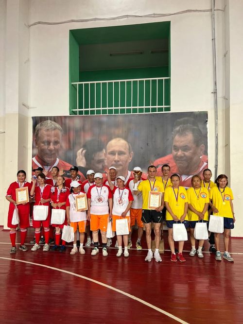 В Каа-Хемском районе прошли весёлые старты для подопечных психоневрологических домов-интернатов