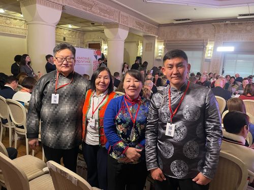 Делегация из Тувы принимает участие в VIII форуме «Языковая политика в Российской Федерации» в Москве