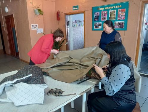 Общественные организации Турана включились в акцию «Всё для фронта, все для Победы"