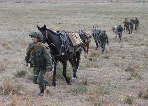 Горные стрелки из Тувы стали лучшими в метании гранат с лошади на АрМИ-2019 