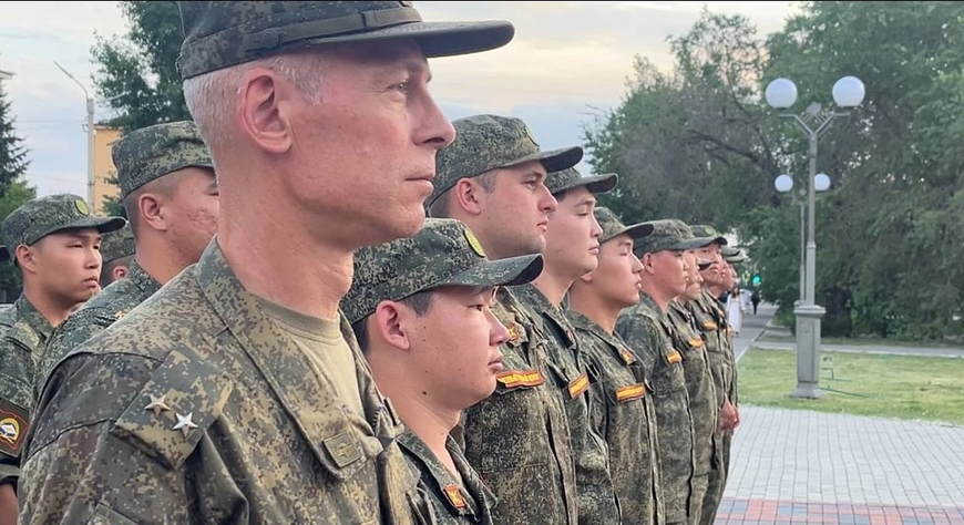 Курсанты Военного учебного центра ТувГУ завершают практический курс на базе 55-й бригады