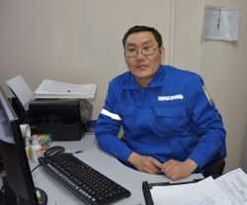 Эмчиниң ажылынга айыыл черле турар 