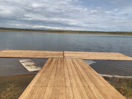 Обновление территории озера Дус-Холь идет полным ходом