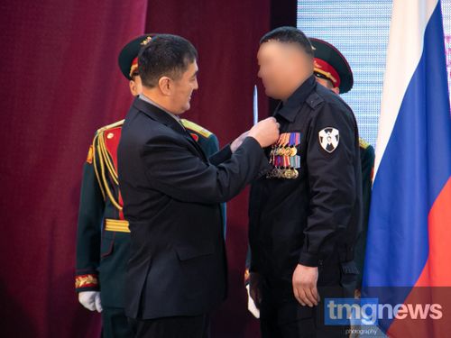 Тувинский СОБР «Эзир» отметил 30 лет со дня образования