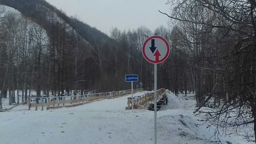 Строительство моста к селу Кара-Хол завершено