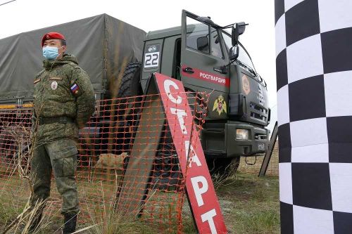 Росгвардия о «Военном ралли»: «Техника не подвела»