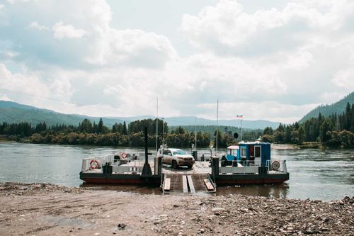 В Туве запустили Бельбейский паром