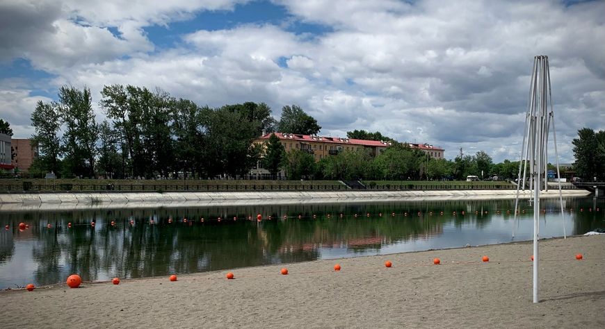 Последние штрихи: в скором времени откроется купальный сезон на пляже Кызыла