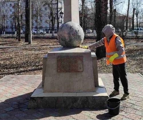 Найысылалдың сесерликтерин аштап-арыглаан