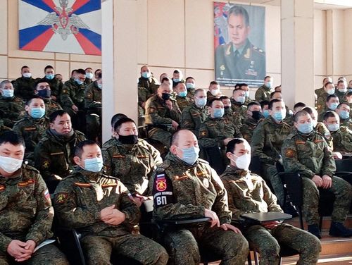 Кан-оол Даваа посетил 55 отдельную мотострелковую (горную) бригаду