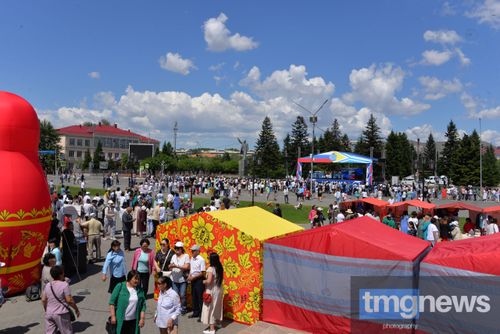 В Туве День России отметили без происшествий