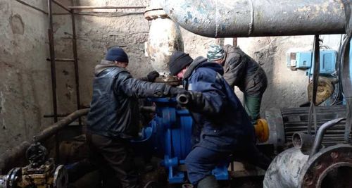 В Хову-Аксы наладили подачу воды и тепла