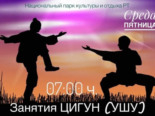 Национальный парк Тувы приглашает жителей и гостей столицы на бесплатные занятия ушу и йоги