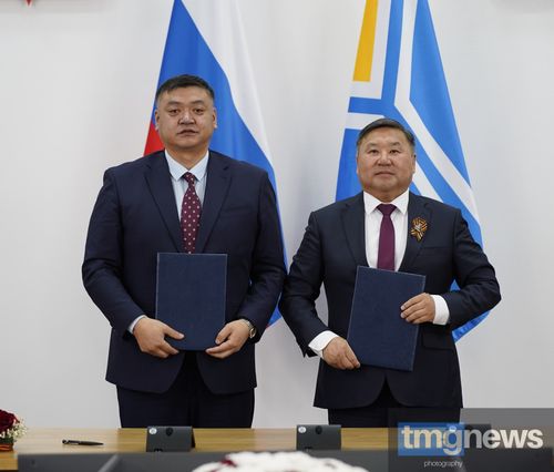 Глава Тувы встретился с администрацией из Увс аймака Монголии