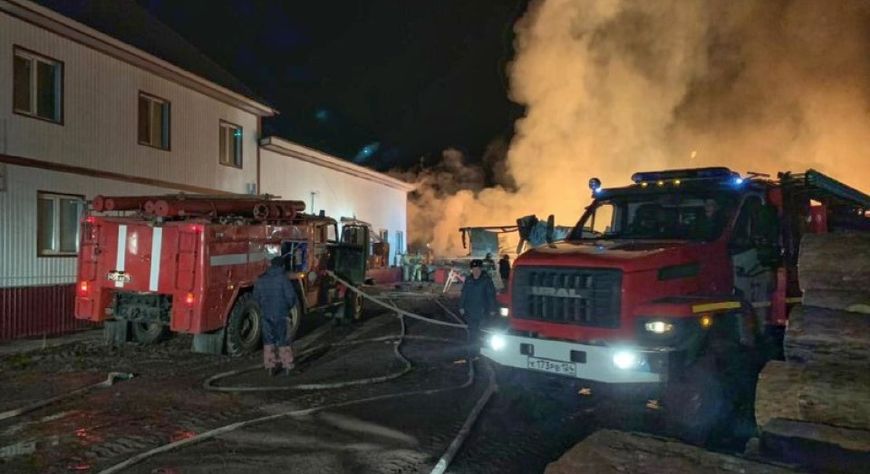 В Канске второй крупный пожар за два дня