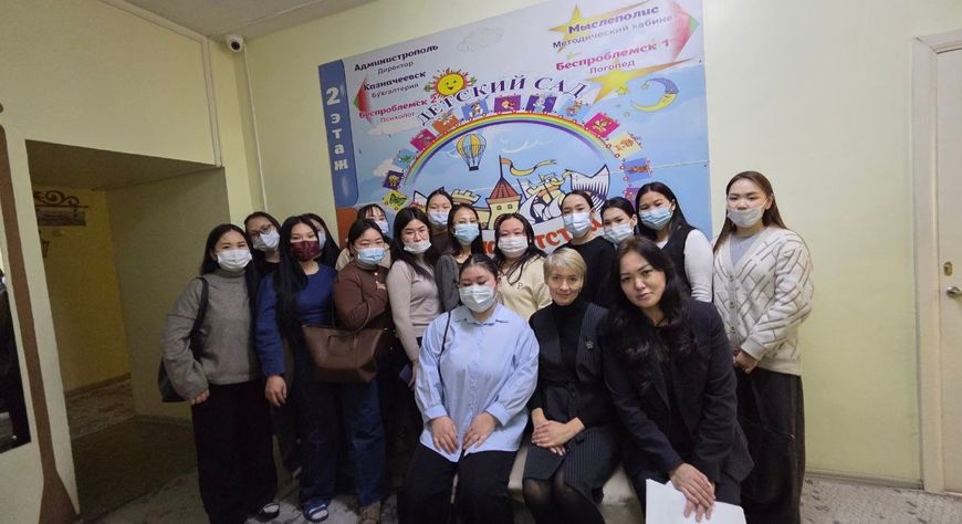 В детском саду Кызыла провели День открытых дверей для студентов-педагогов