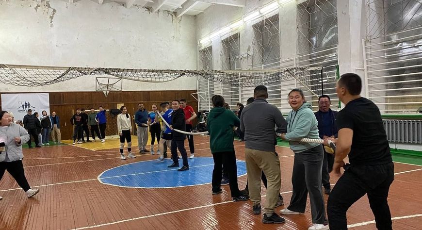 В Чеди-Хольском районе прошел спортивный марафон «Земля спорта»