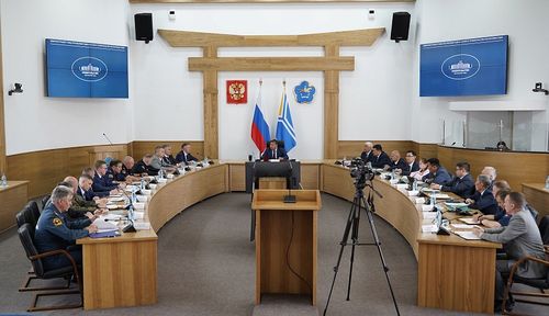 Айыыл чок чоруктуң хемчеглерин күштелдирериниң дугайында чугаалашкан