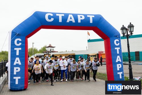 В Кызыле прошел масштабный забег в рамках Всероссийской акции «Выбираю чистый воздух»