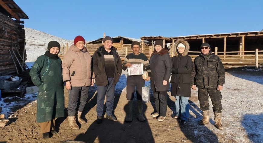 Ветераны СВО участвуют в муниципальной программе Дзун-Хемчикского района по развитию овцеводства